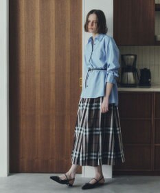 YECCA VECCA 【撥水】メモリーフレアスカート