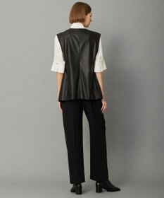 ICB フェイクレザー ベスト