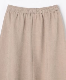 ANY 【ウエストゴム】スエードフレアスカート