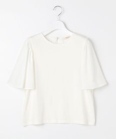 Feroux 【UVケア】ジョーゼットフレアスリーブ Tシャツ