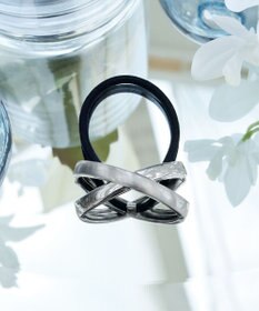 Tiaclasse クロスモチーフヘアゴム