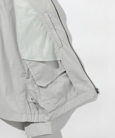 JOSEPH ABBOUD 【軽量/ストレッチ/撥水】ライトワッシャーストレッチ ショートブルゾン