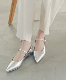 YECCA VECCA メリージェーンストラップパンプス