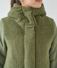 OP／FILA 【OP】切り替えボアジャケット