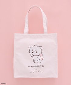 Maison de FLEUR Lil ala mode スクエアトートバッグ