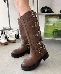 WEGO ハトメベルトロングブーツ