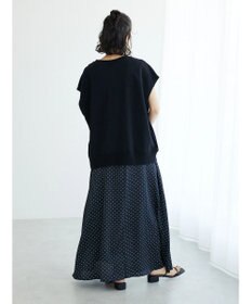 CRAFT STANDARD BOUTIQUE ミニ裏毛　パウダー加工　２ｗａｙクラックＰＴベスト