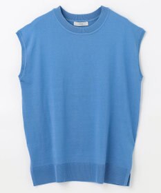 ANY 【洗濯機可】フレンチスリーブニットプルオーバー