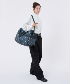LeSportsac DELUXE LG WEEKENDER/ミッフィーオーチャードグリーン