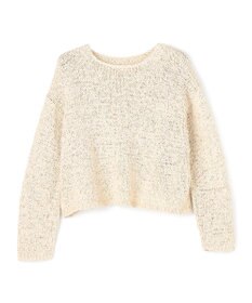 UNFILO テープヤーンニット プルオーバー グレージュ