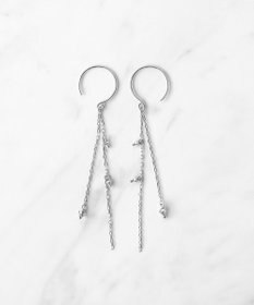TOCCA 【WEB限定】SEEDS PIERCED EARRINGS K10ホワイトゴールドピアス