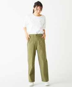 caqu classic baker pants ストレートベーカーパンツ
