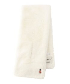 MOONBAT MACKINTOSH PHILOSOPHY バッキンガムベア付きフェイクファーマフラー