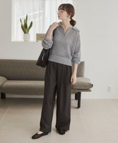 WEGO 【ANGIE VINTAGE】MIXメッシュポロニット