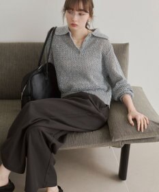 WEGO 【ANGIE VINTAGE】MIXメッシュポロニット