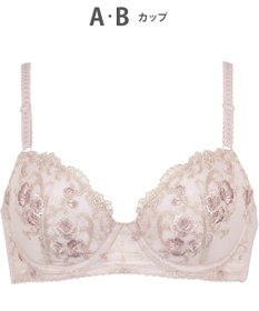 Wing ブラジャー 軽くしなやかな樹脂ワイヤー ソフトなつけごこち ボリューム調整が可能 【しなやかワイヤーブラ】 Aカップあり 小さいサイズ ブラ KB2427 ウイング／ワコール