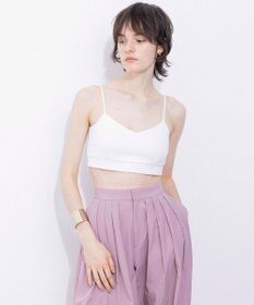 NAVE ストレッチポンチ クロップドキャミ