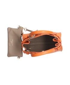 INTER-CHAUSSURES 【Christian Villa】スモールサイズレザーハンドバッグ