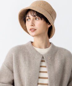 23区 【見上愛さん着用】プードルボア バケットハット