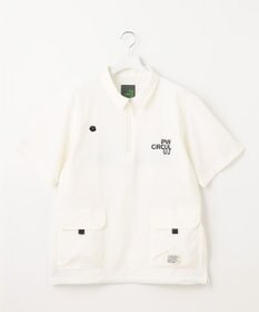 PW CIRCULUS 【機能性素材 TM ICE 使用】【MEN】ハーフジップ シャツ