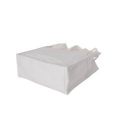 Maison de FLEUR ギンガムリボンスクエアトートバッグ