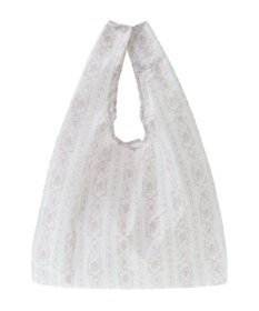 Maison de FLEUR トワルドジュイ調プリントエコバッグ