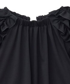 YECCA VECCA UVカットフリルスリーブカットソー