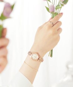 CITIZEN 【ソーラーテック電波時計】wicca ときめくダイヤ 日付あり バンド調整が簡単 5気圧防水