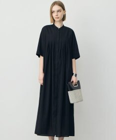 ICB 【先行予約】リネンスラブローン シャツワンピース