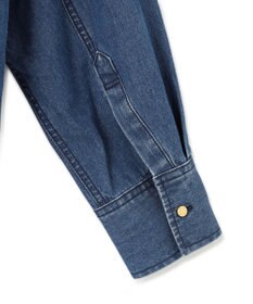 23区 【洗える】ライトダンガリー 2WAY シャツ