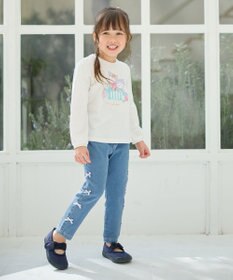 ANY KIDS ガーリーアート 長袖Tシャツ