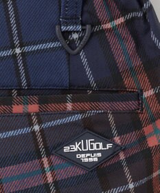 23区GOLF 【MEN】ＴＥＸＢＲＩＤ チェック柄  べーシックシルエットパンツ