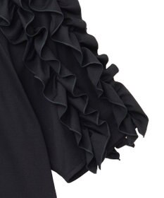 YECCA VECCA UVカットフリルスリーブカットソー