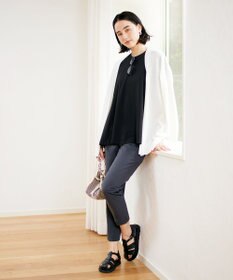 UNFILO 【接触冷感/吸水速乾】BEAUTY FORM フレアTシャツ