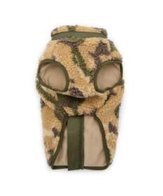 PET PARADISE Lee カモフラージュ ボアベスト  中型犬 大型犬