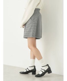 earth music&ecology ショートパンツ（千鳥柄）