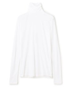 BEIGE， SORE / コットンシアーハイネックカットソー