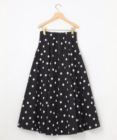 組曲 L 【組曲×setsuko sagittaire】ストレッチプリントスカート