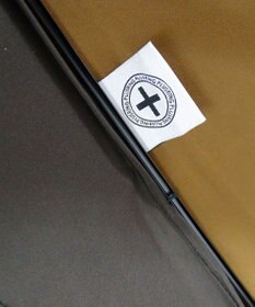 +RING 【限定/日本製】プラスリング 晴雨兼用傘（長ショート）BRN SR306