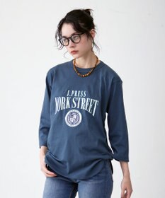 J.PRESS YORK STREET 【UNISEX】センターアーチロゴTシャツ
