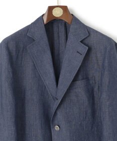 J.PRESS MEN 【WEB・一部店舗限定】リネンキャンブリック ジャケット