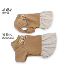 PET PARADISE ノルディック柄 ワンピース《ブラウン》 小型犬