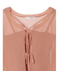 Green Parks ・swing by SET2点ニットカーデ&ニットキャミ