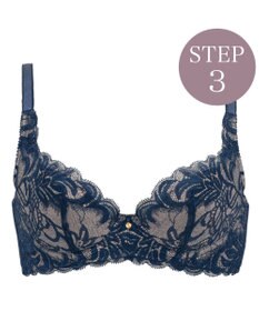 BRADELIS New York 【BRADELIS New York / 育乳STEP3 持ち上げる】ヴィオラステップ３ブラ23S1   美しいデコルテを作るブラ