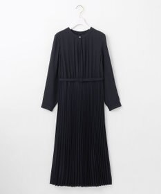 ANY SIS L 【洗える】ノーブルプリーツ ワンピース