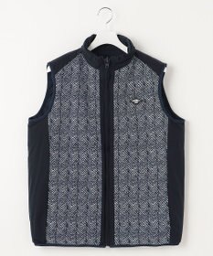 23区GOLF 両面使える【MEN/キングサイズ】リバーシブル ダウンベスト