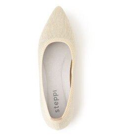 steppi 【洗える/撥水】グリッター ポインテッド パンプス