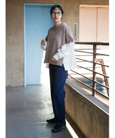 CRAFT STANDARD BOUTIQUE シャツドッキングニットプルオーバー