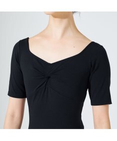 Chacott ハーフスリーブレオタード