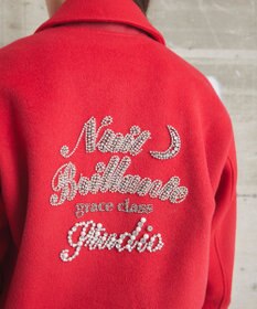 GRACE CONTINENTAL バーシティembジャケット